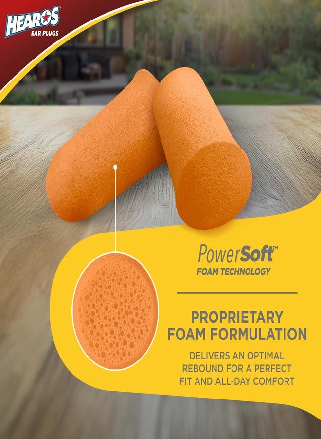 Hearos Supreme Softness Foam Earplugs, NRR 32, Extreme Comfort, Hearing Protection, 12 Pair, (5800) - Image 2